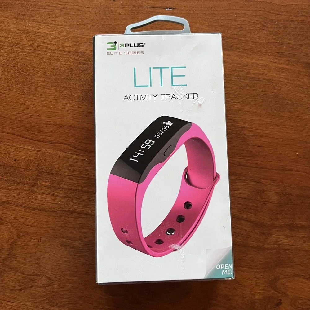 3Plus Lite - Fitness & Activity Tracker Water Resistant Pink